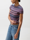 Selene Sweater Tee in Egyptian Blue
