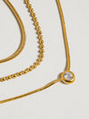 Paulette CZ Chain Necklace