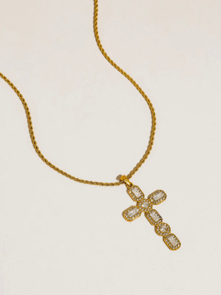 Belrose Cross Necklace