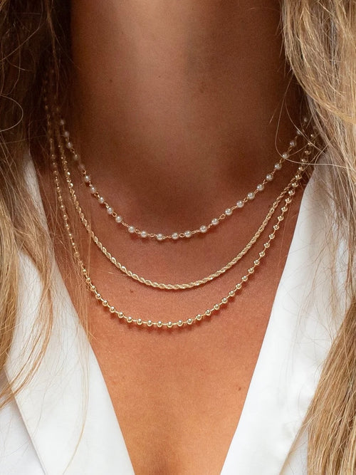 Pearl Trio Necklace