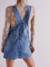 Edie Denim Skirtall in Nimbus