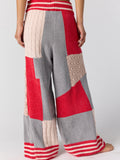 Snow Much Fun Lounge Pant in Patchwork Combo