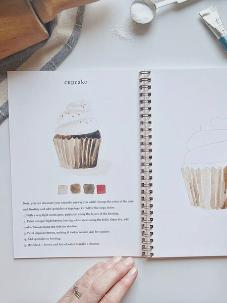 Baking Watercolor Workbook