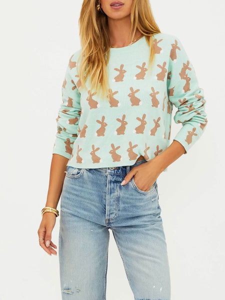 Beach Sweater in Bunny Tails