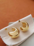 Camilley Puffy Dome Earrings