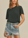 Tea For Two Tee in Black