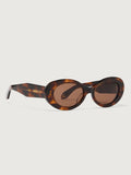 Bethnall Oval Sunglasses in Tortoise
