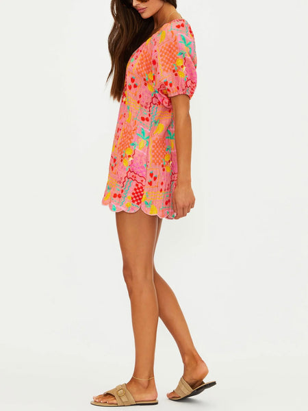 Ellery Romper in Passion Fruit