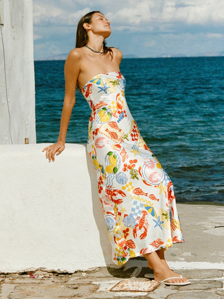 Rio Tunic in Hibiscus Bloom
