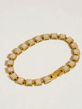 Midi Square CZ Bracelet