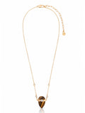 Solstice Necklace in Tiger's Eye