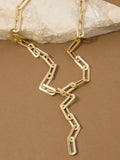 Paperclip Chain Lariat