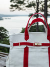Boatkin Canvas Boat Bag in Red