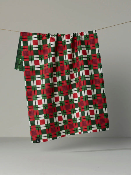 Noel Plaid Luxe Kitchen Towel