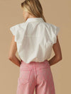 She's So Chic Shirt in White