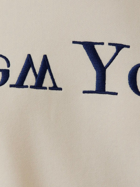 New York Or No Where Sweatshirt in Cream