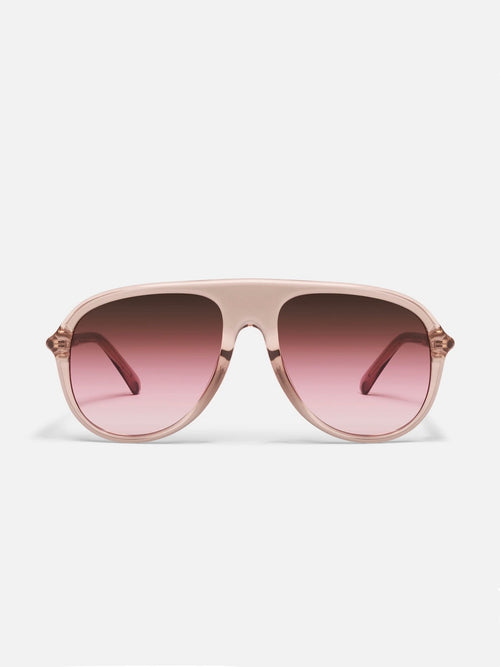 Chart Topper Sunnies in Doe & Rouge Glow