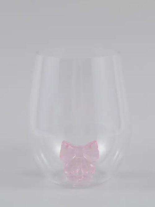 Vino & Bows Wine Glass