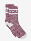 Spencer Sock in Red Marl