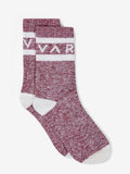Spencer Sock in Red Marl