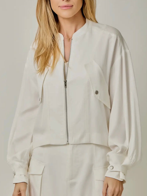 Spring Into It Jacket in Ivory