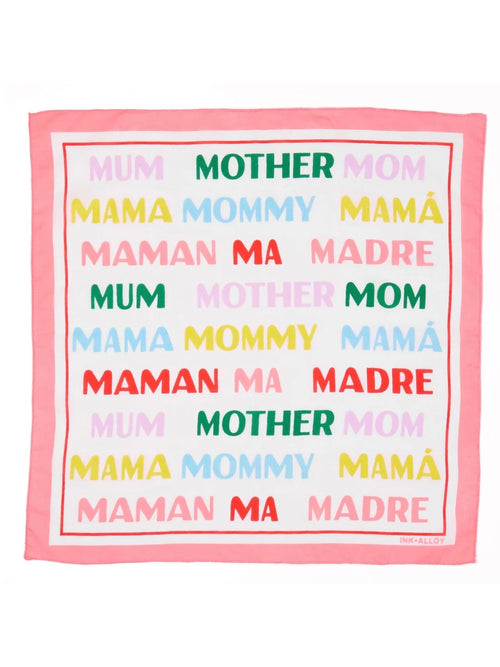 Carson Mom Print Scarf