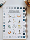 Seaside Watercolor Workbook