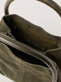 Barlow Bucket Bag in Dark Olive