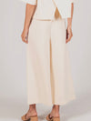 Butter Culotte Pants in Eggshell