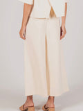 Butter Culotte Pants in Eggshell