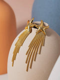 Malibu Star Tassel Earrings