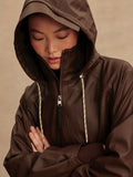 Kirsten Rain Coat in Dark Truffle
