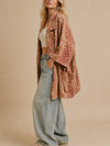 Oh Deer Cardigan Jacket in Bambi Brown