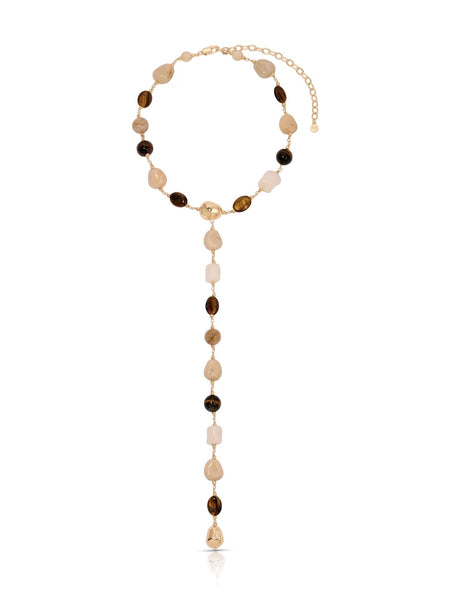Serene Stone Lariat