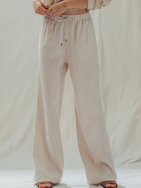 I Like It Linen Pants in Natural