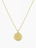 Anchor Coin Necklace