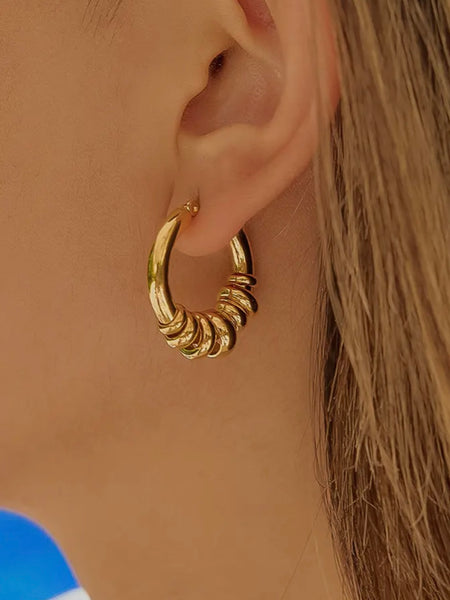 Novine Hoop Earrings