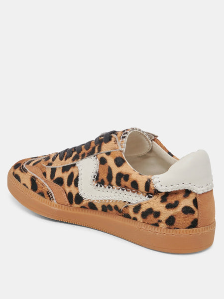 Notice Stitch Sneakers in Dark Leopard Calf Hair