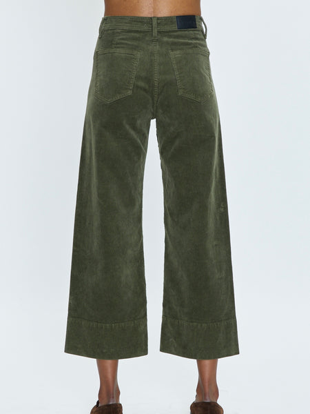 Penny Crop Corduroy Pant in Martini