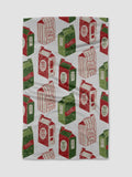 Christmas Eggnog Tea Towel