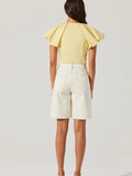 Aine Top in Yellow