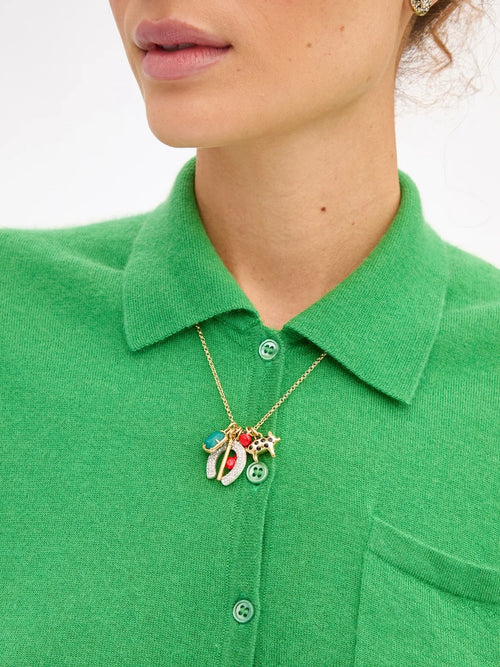 Gigi Charm Necklace 16"