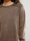 Spring Street Pullover in French Chocolate