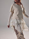 Tattered Love Tee in Summer Sand Combo