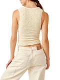Love Letter Sweetheart Cami in Ivory