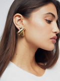 Tiphanie X Earring in Gold