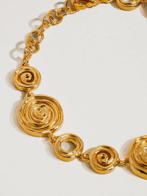 Morgan Swirl Chain Bracelet