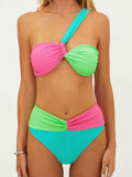 Lena Bottom in Strawberry Ice Colorblock