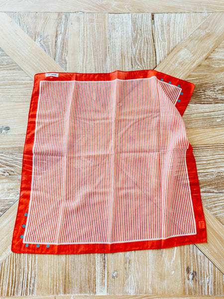 Red Stripe Scarf