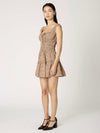 Salt Dress in Henna Gingham
